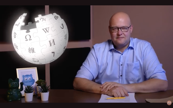 Screenshot Leonhard Dobusch & Wikipedia Ball