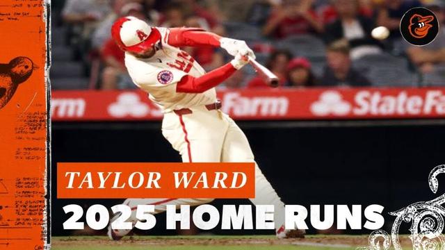 All 36 Taylor Ward Home Runs from 2025 | Baltimore Orioles