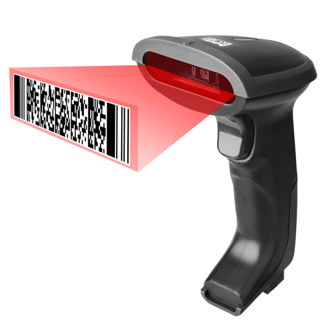 show a bar code scanner