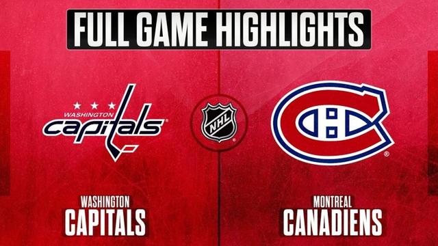NHL Highlights | Capitals vs. Canadiens | November 20, 2025