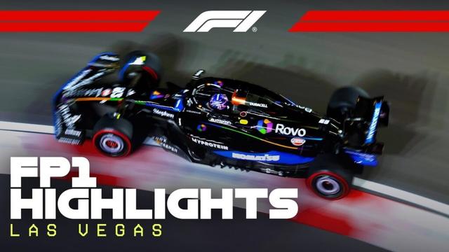 FP1 Highlights | 2025 Las Vegas Grand Prix