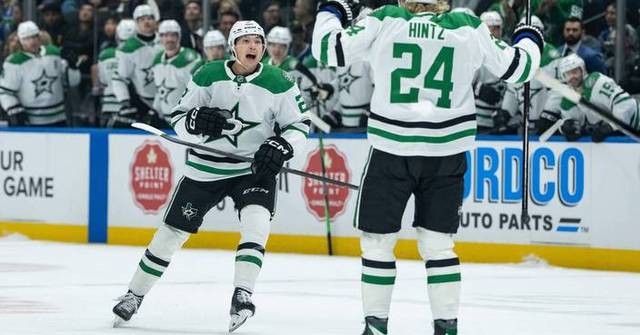 Stars rebound from loss to beat Canucks 4-2 for 6th win in 7 games