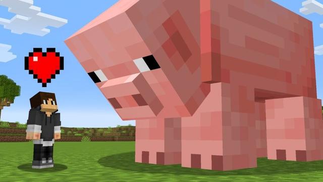 Minecraft, But Your Hearts = Size…