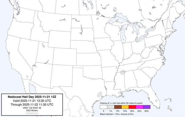 12z Day #Hail Forecast
