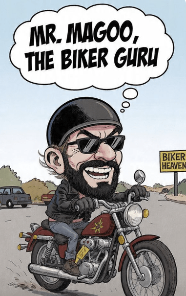 MR MAGOO THE BIKER GURU