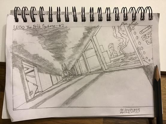 The protagonist hunts down a Joker variant with a team of multiversal heroes whom he intentionally sends elsewhere in order to single-handedly capture the Joker and get the credit. The environment is an abandoned futuristic laboratory/factory