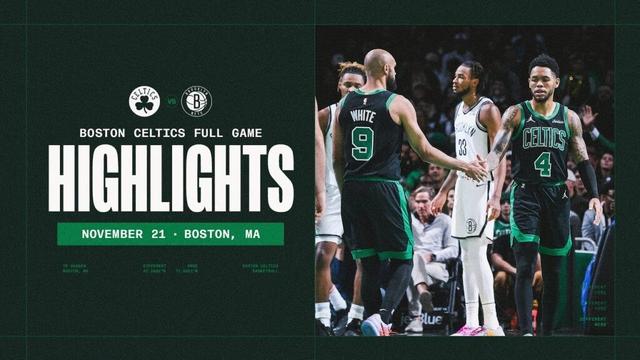 Boston Celtics fall 113-105 to Brooklyn Nets | Extended Highlights