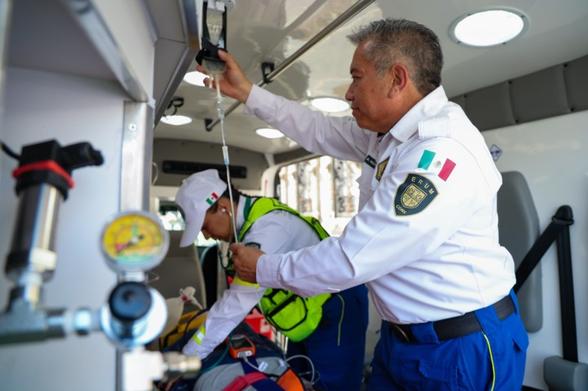 Socorristas del ERUM