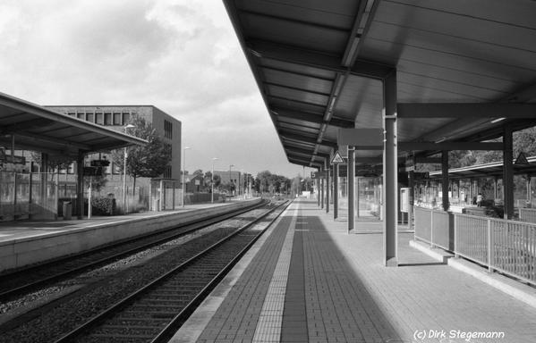 Der Bahnhof in Coesfeld 2025