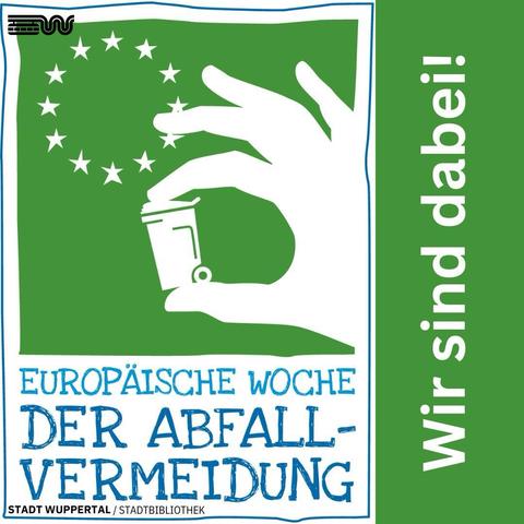 Grafik mit Logo der Europäischen Woche der Abfallvermeidung