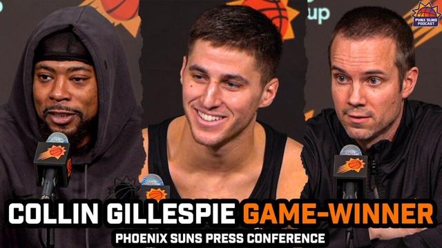 Collin Gillespie REACTS to Game-Winner on T-Wolves, WILD Comeback Win Without Devin Booker