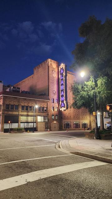 ...Are theatre marquees always this phallic looking?