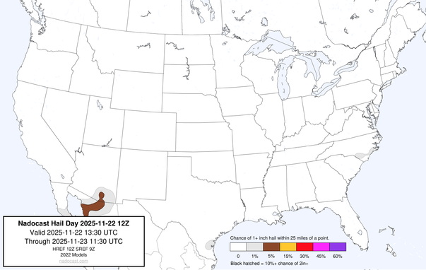 12z Day #Hail Forecast