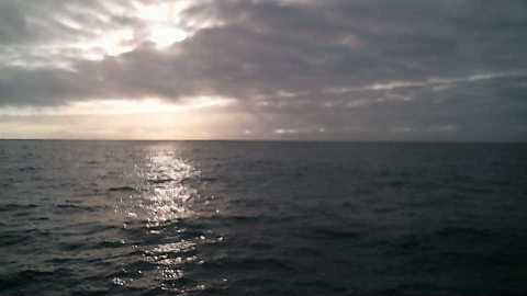 This is an image captured by a buoy floating at sea.