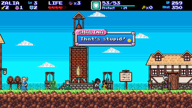 Shalina: "That's stupid!"