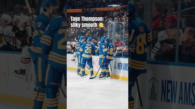 Tage Thompson, smooth like butter 🧈 #nhl #buffalosabres #hockey