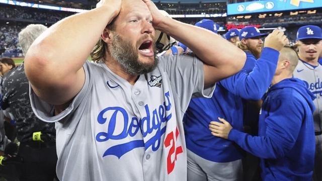 Dodgers' Kershaw ends career unaware at first that he won World Series again
