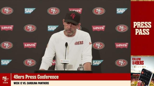 Kyle Shanahan Provides 49ers Injury, Personnel Updates Ahead of #CARvsSF