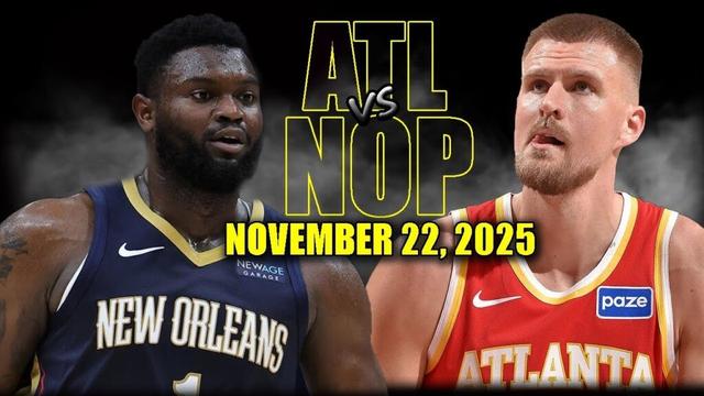 Atlanta Hawks vs New Orleans Pelicans Full Game Highlights - November 22, 2025 | NBA Season