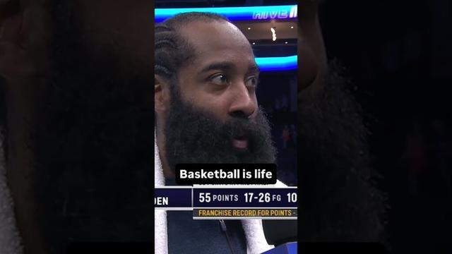 Harden mic drop 😏