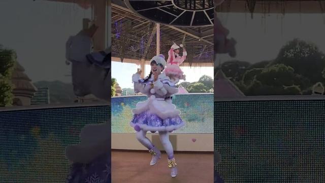 初日最前列MERRY WHITE CHRISTMAS #サンリオ #ハーモニーランド #ハローキティ #ディアダニエル  #クロミ #マイメロディ #クリスマス #ダンス #4k