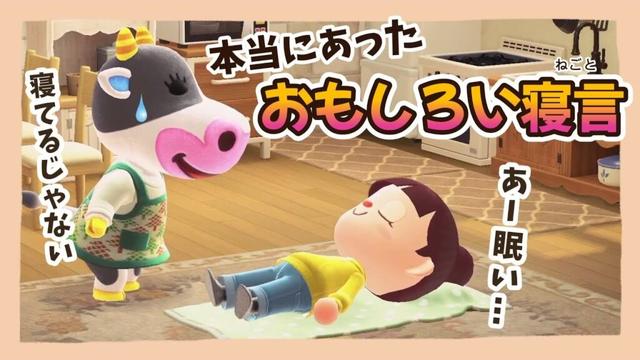 【あつ森アニメ】本当にあった面白い寝言10選【あつまれどうぶつの森】