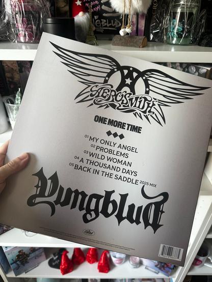 Neue LP von ‪Yungblud‬ x ‪Aerosmith:
One more Time

Tracks:
01 My Only Angel 
02 Problems
03 Wild Woman
04 A Thousand Days
05 Back in the Saddle

2025 Mix