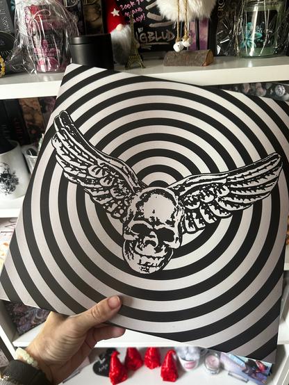 Eine Seite der Vinyl-Hülle