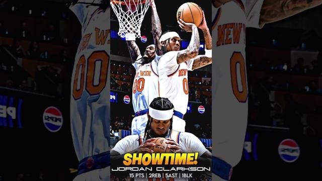 JORDAN CLARKSON SHOWTIME‼️🇵🇭 #shorts #jordanclarkson #nba #newyorkknicks #gilas