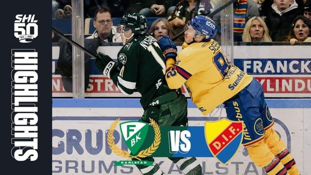 Färjestad vs Djurgården | 22 nov 2025 | Highlights