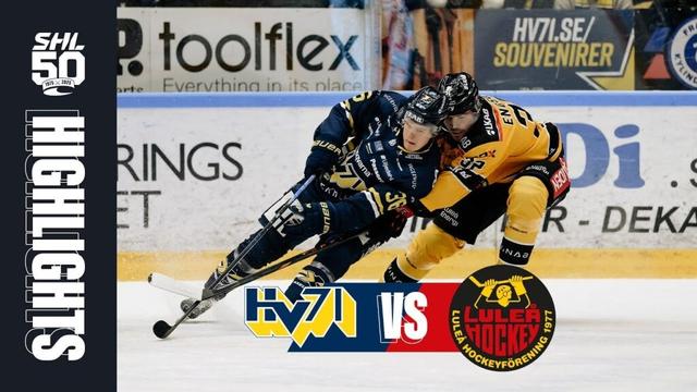 HV71 vs Luleå | 22 nov 2025 | Highlights