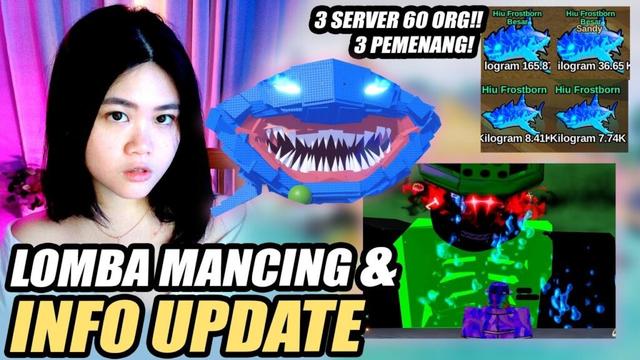 LUCK BOOST JAM 3 PAGI, UPDATE JAM 6 PAGI WIB!! Lomba Mancing Frostborn !!  [ ROBLOX FISH IT ]