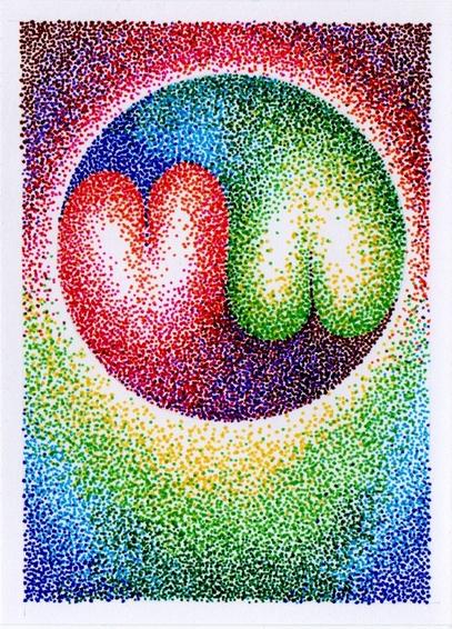 Ink drawing by visual artist Kera Damo from The Hague / Inkttekening van beeldend kunstenaar Kera Damo uit Den Haag