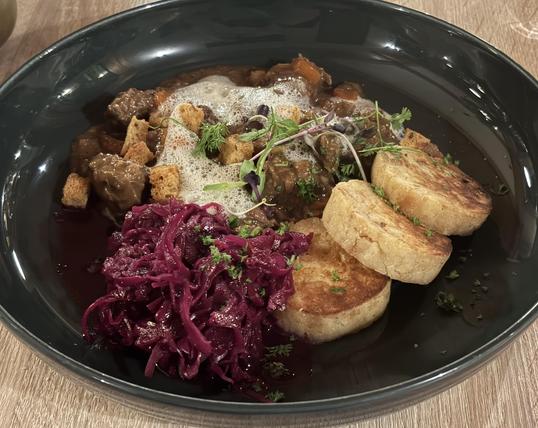 Abendessen im Erdinger Wanderer