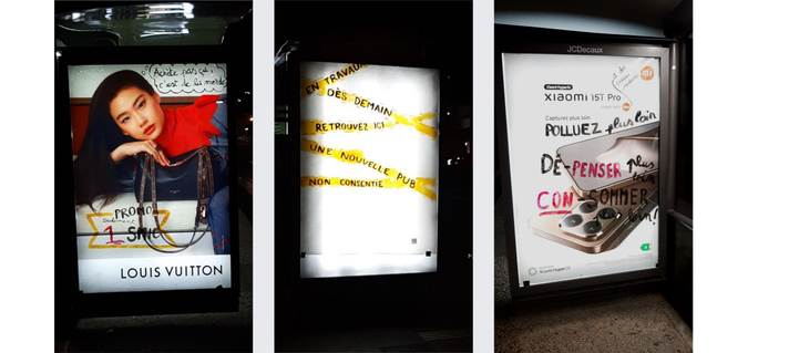 Affichage de nos pubs customisées dans la ville