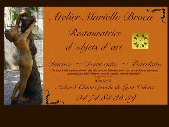 Céramique et faïence Marielle Broca à #Chanas (#Isère) Marielle Broca est restauratrice de céramiques et terres cuites depuis plusieurs années et sauvegarde des oeuvres de styles différents, d'o...
Suite 👉 https://artisansdupatrimoine.fr/professionnel/3720/marielle-broca-chanas
#Artisan #Restauration #Patrimoine