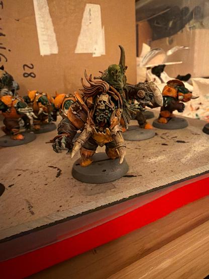 Nahaufnahme von Ork Starplayer Varag Ghoulbeißer