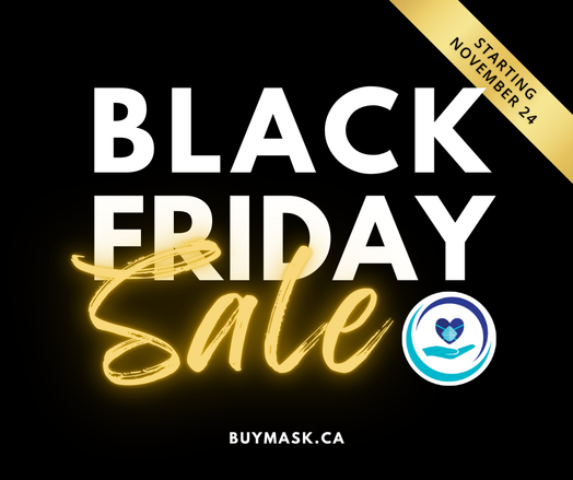 Black Friday Sale - buymask.ca - starting Nov. 24