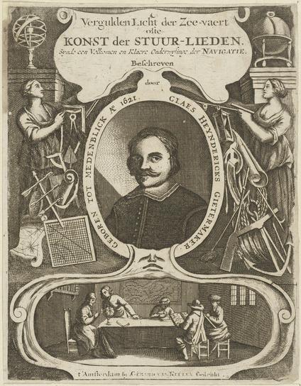 Titelpagina voor: C.H. Gietermaker, Konst der Stuur-lieden, 1697, anonymous, 1697