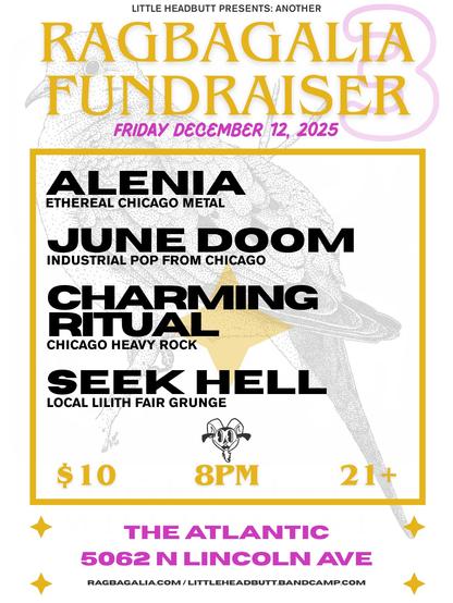 Little Headbutt Presents: Another Ragbagalia Fundraiser