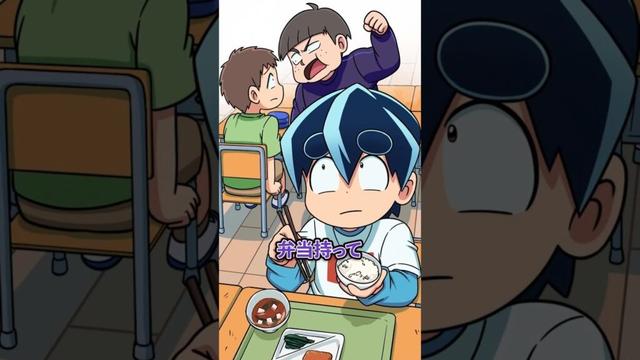 給食の時間に一人だけ弁当のクラスメイトを馬鹿にした結果… #Plottアニメ