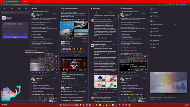 #TheFediverse... #Fediversing...