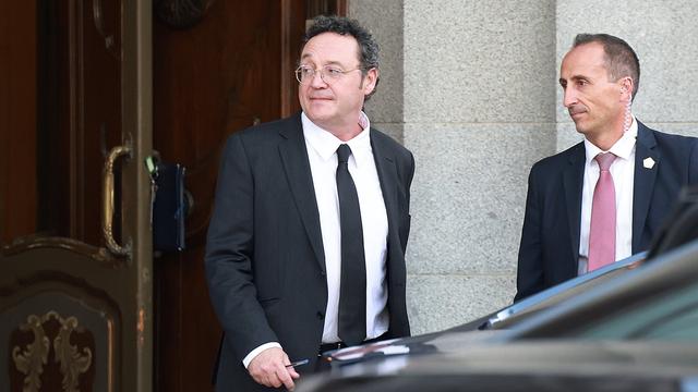 El fiscal general del Estado, Álvaro García Ortiz, a su salida del Tribunal Supremo, el 12 de noviembre.