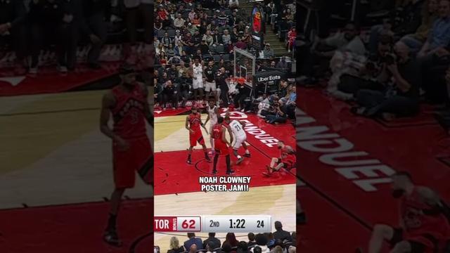 Noah Clowney Drops The Hammer #nba #nbahighlights #dunk