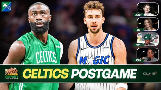 Garden Report: Celtics vs Magic Post Game Show on CLNS Media
