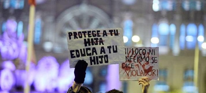 Manifestación por el 25N en Madrid / NurPhoto