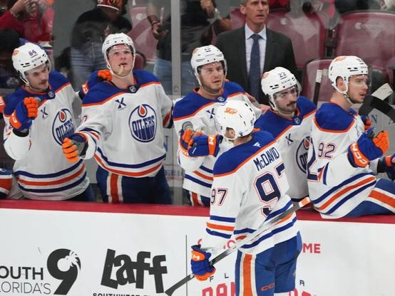 Did Florida games reveal traces of life in the Edmonton Oilers galaxy?
