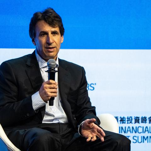 Marc Rowan, chief executive of Apollo Global Management, spoke at a panel in Hong Kong in 2023.