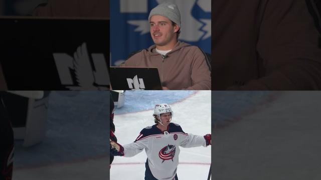 SPIN-O-RAMA! Adam Fantilli and Cole Sillinger React to Kent Johnson's Backhand Goal! | 1 Through 5