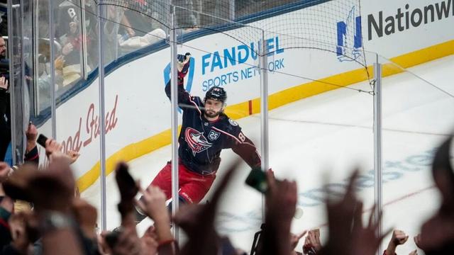 Columbus Blue Jackets' Marchenko questionable vs. Washington Capitals